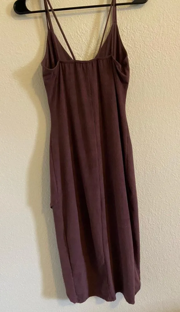 Windsor Mauve Suede Dress - Image 4