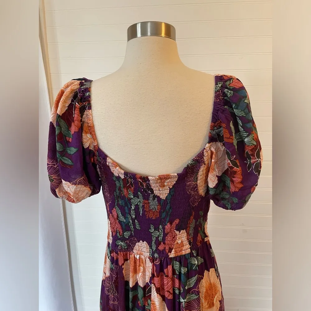 Band of the Free Band Of Gypsies Floral Livie Midi Dress - Image 9