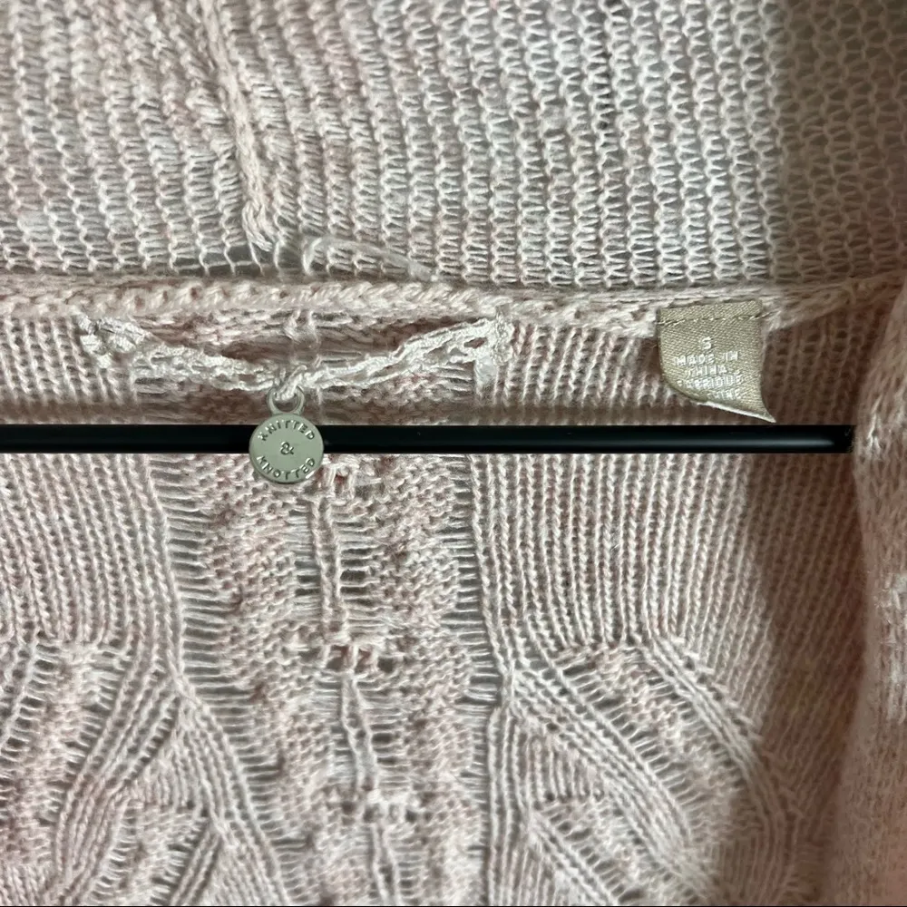 Knitted & Knotted Ismare Cable Knit Cardigan - Image 3