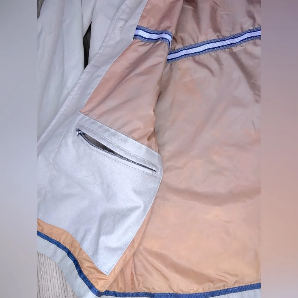 GAP VINTAGE 90’s Women’s Beige Puff Winter Jacket with Detachable Collar - Image 6