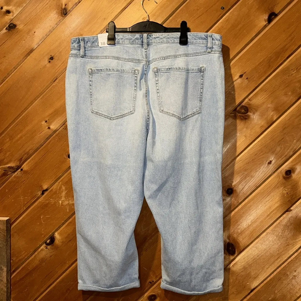 Lane Bryant Signature Fit Boyfriend Capri Jean NWT - Image 9