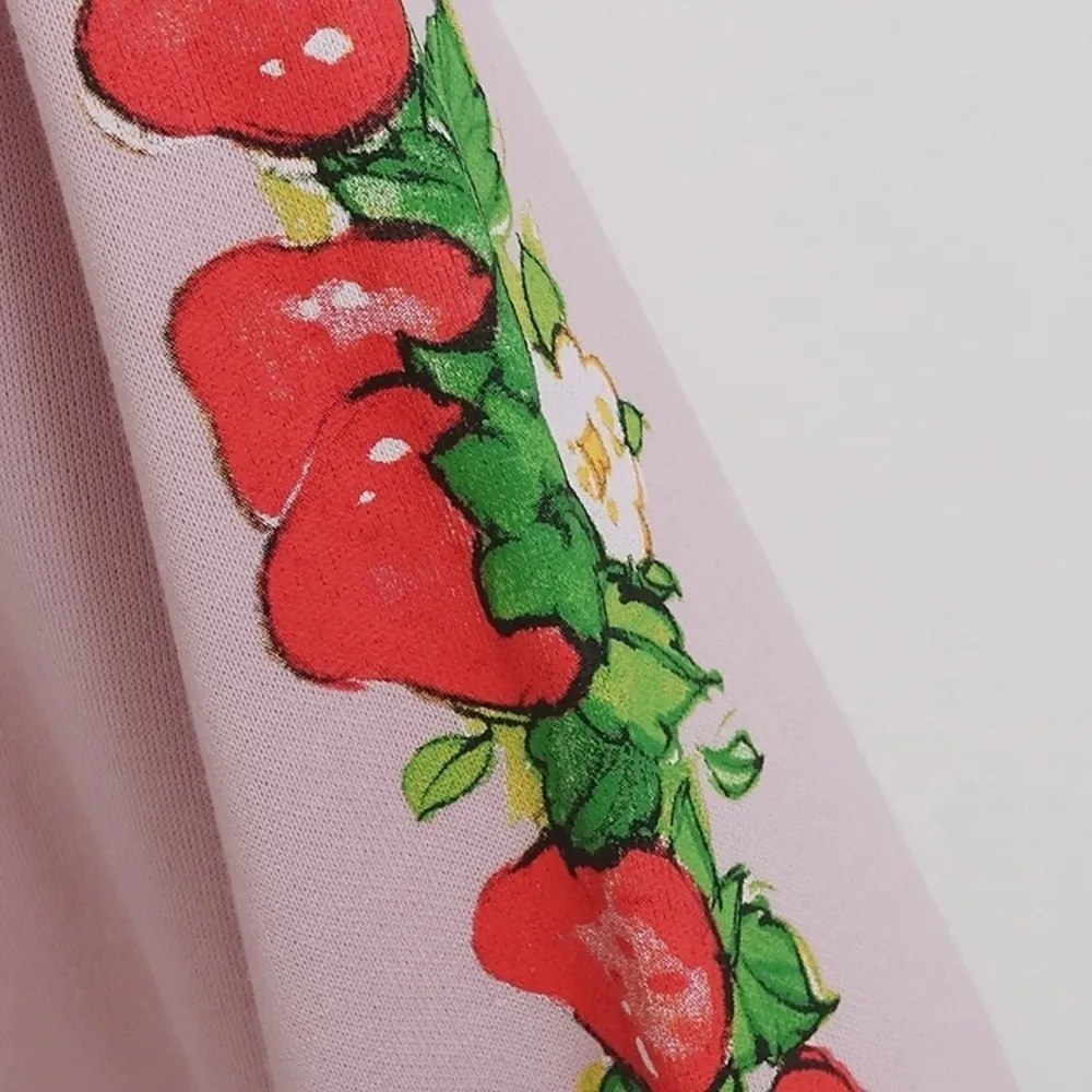 Strawberry Shortcake purple pink pullover sweatshirt SZ M Size M - Image 2