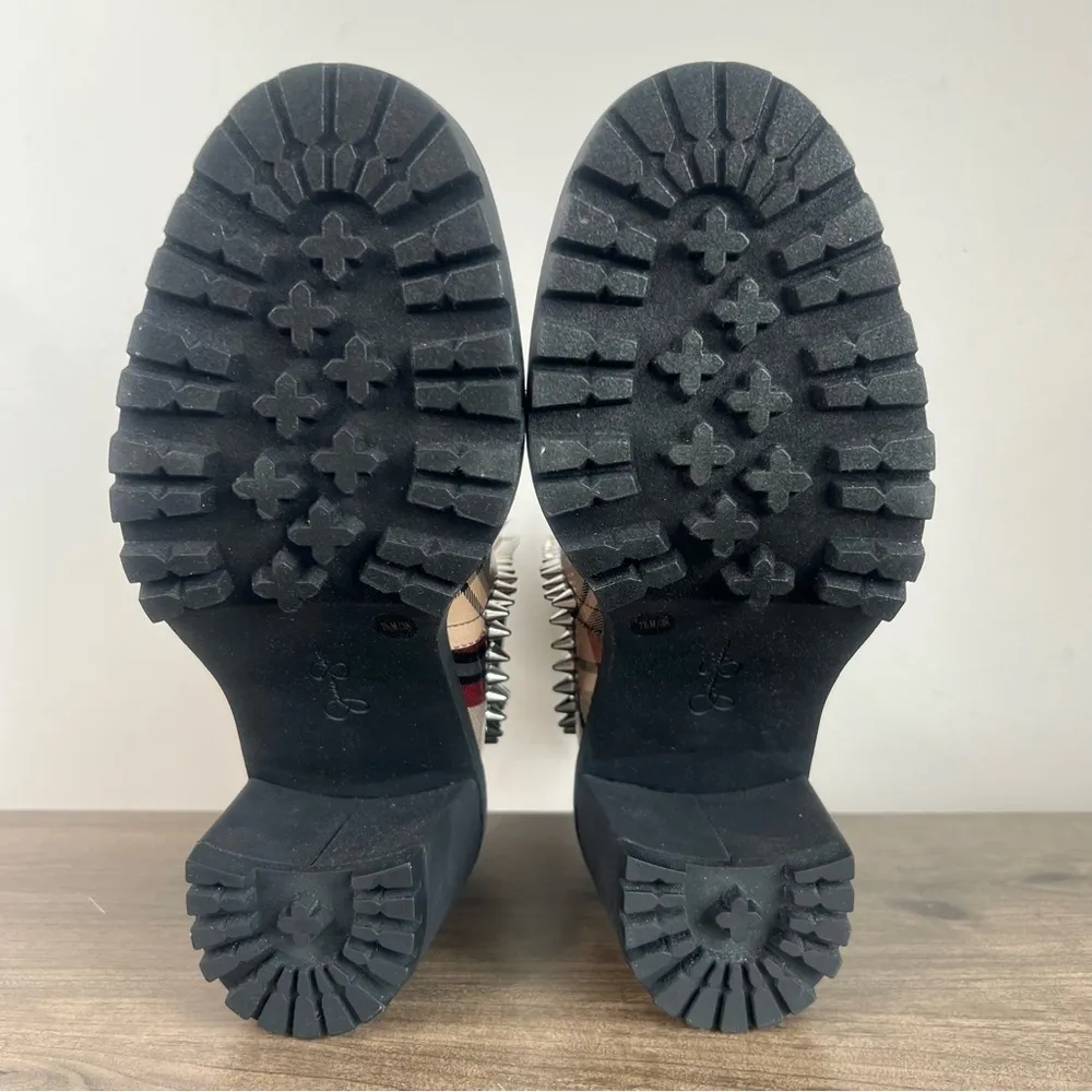 Jessica Simpson Demmie Plaid Women's Ankle Boot Size 7.5 #B1157 - Image 10