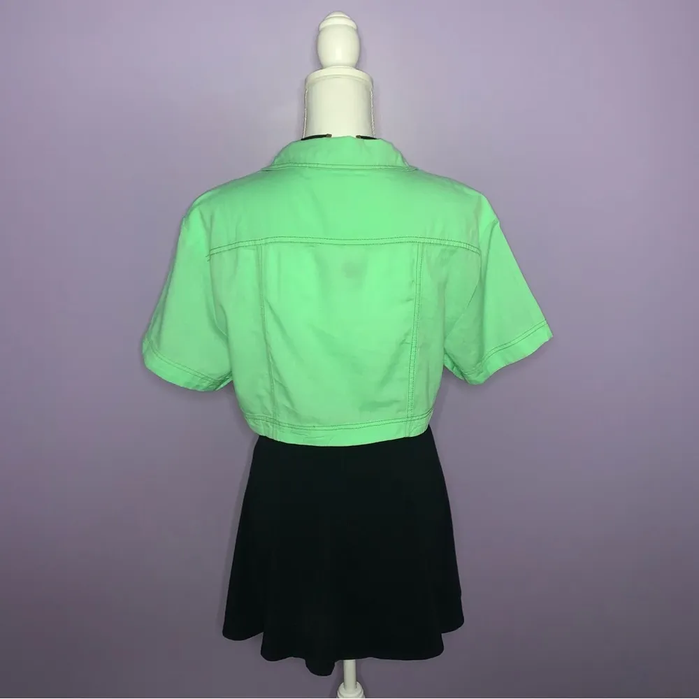 NWT  Honeydew Crop Blouse - Image 12