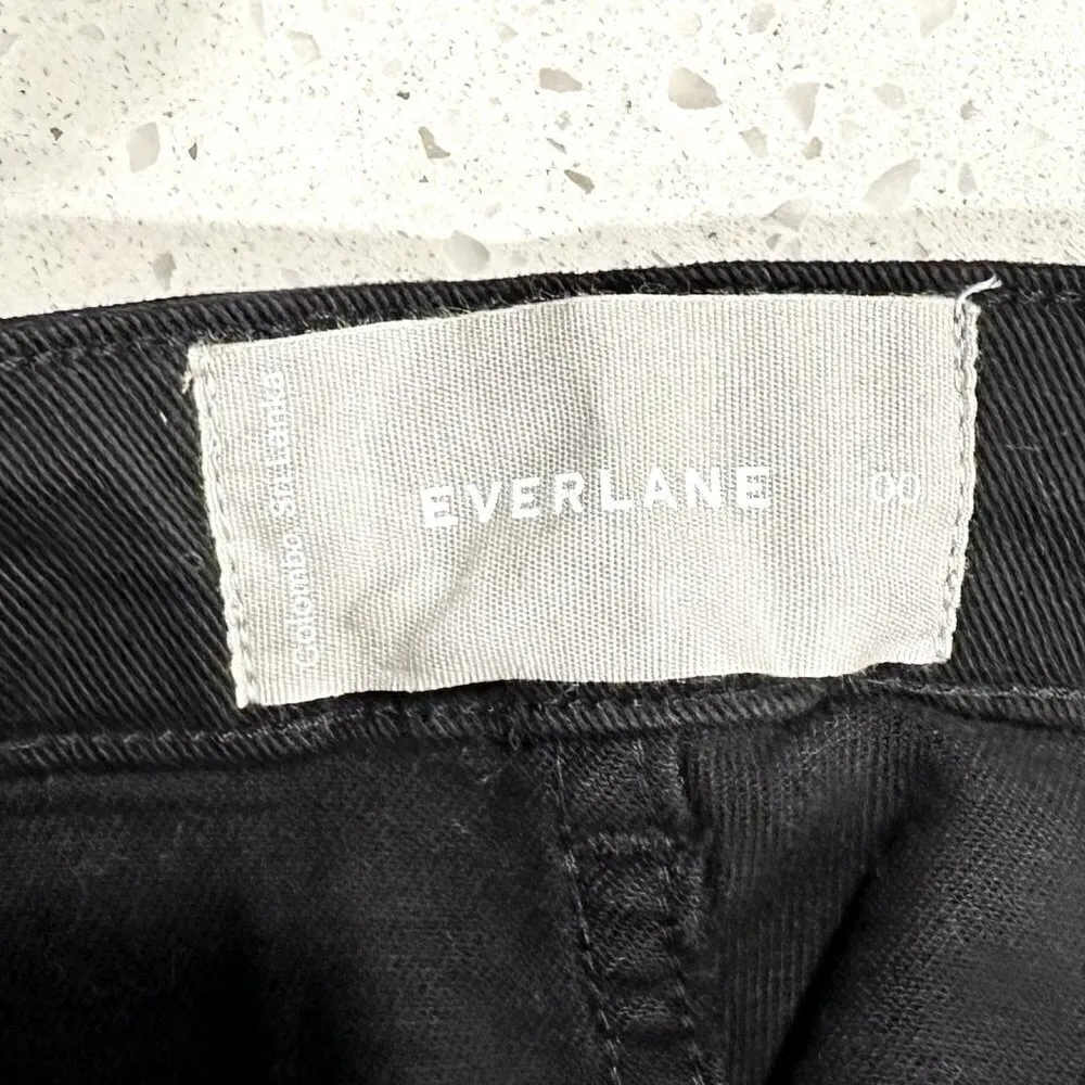 NWOT Everlane The Utility Barrel Pant in Black - Size 00 - Image 3