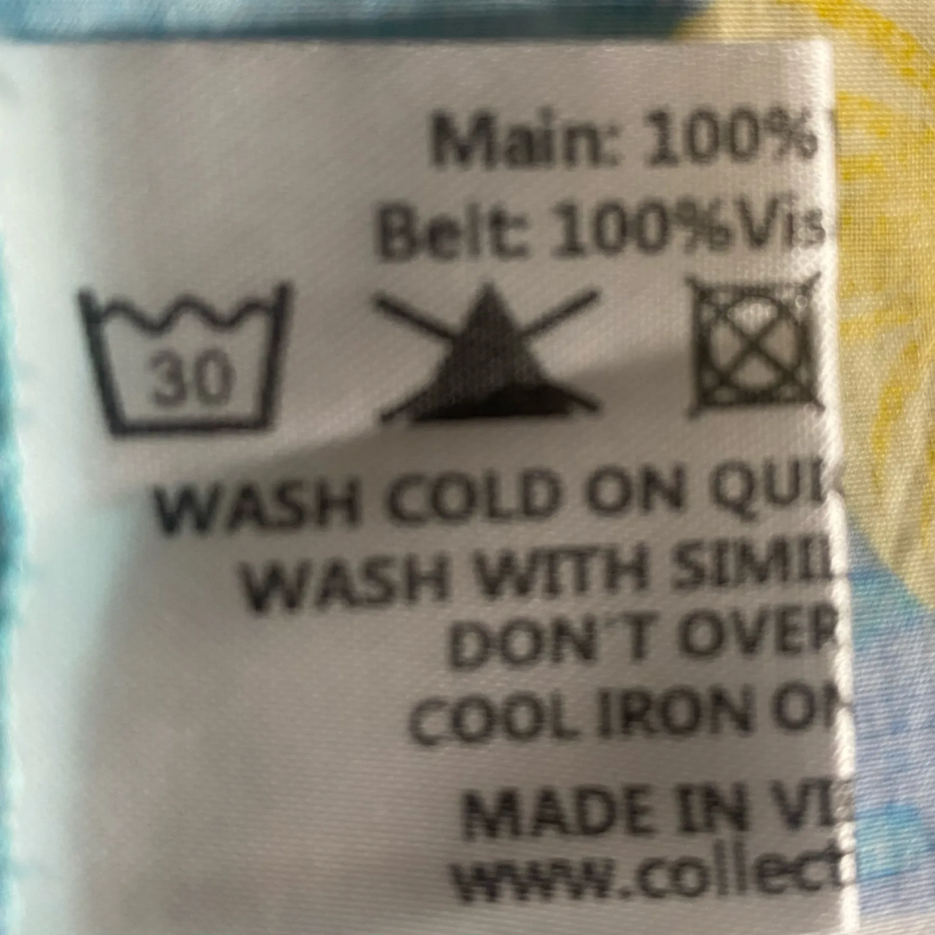 MODCLOTH X COLLECTIF TURTLE BAY SOCIAL SWING
DRESS. SZ.UK14  US L/10 - Image 14