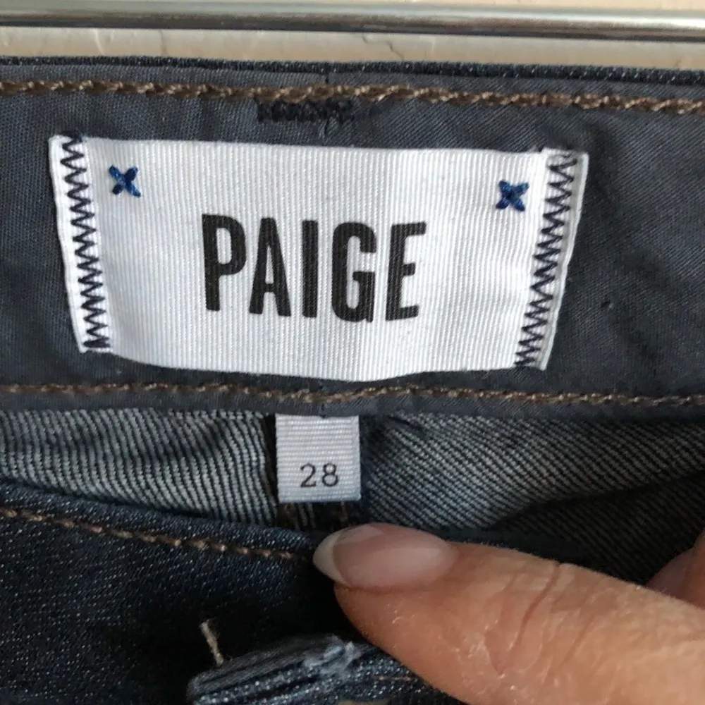 Paige‎ Skyline Skinny Dark Wash Denim Jeans - Image 4