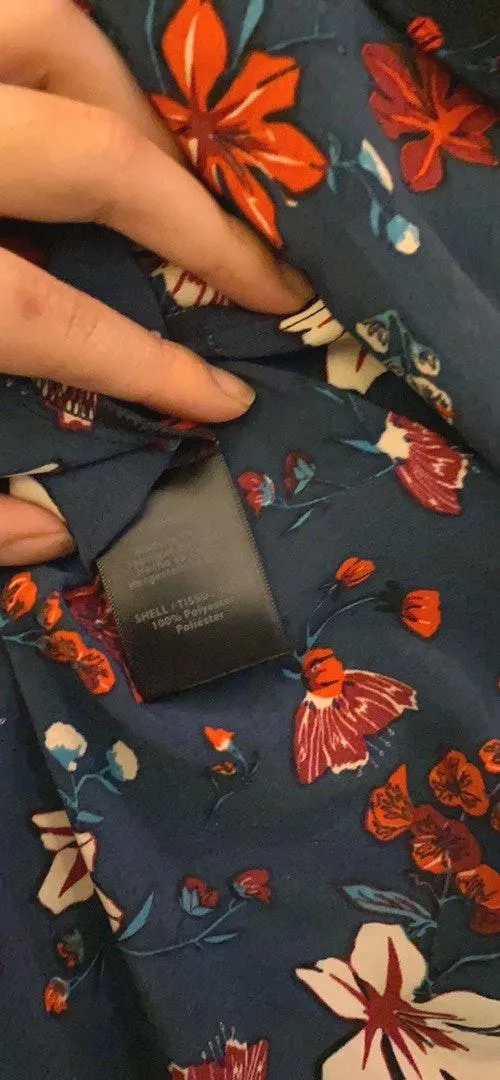 1080 Zoe by  cold shoulder floral dress - Image 3