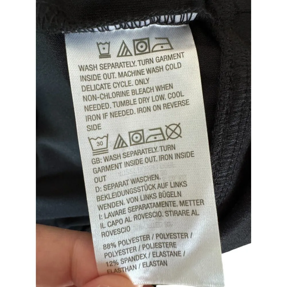 Belle Body by KIm Gravel Zip Athletic Kanga Pocket Hoodie Black Medium - Image 9