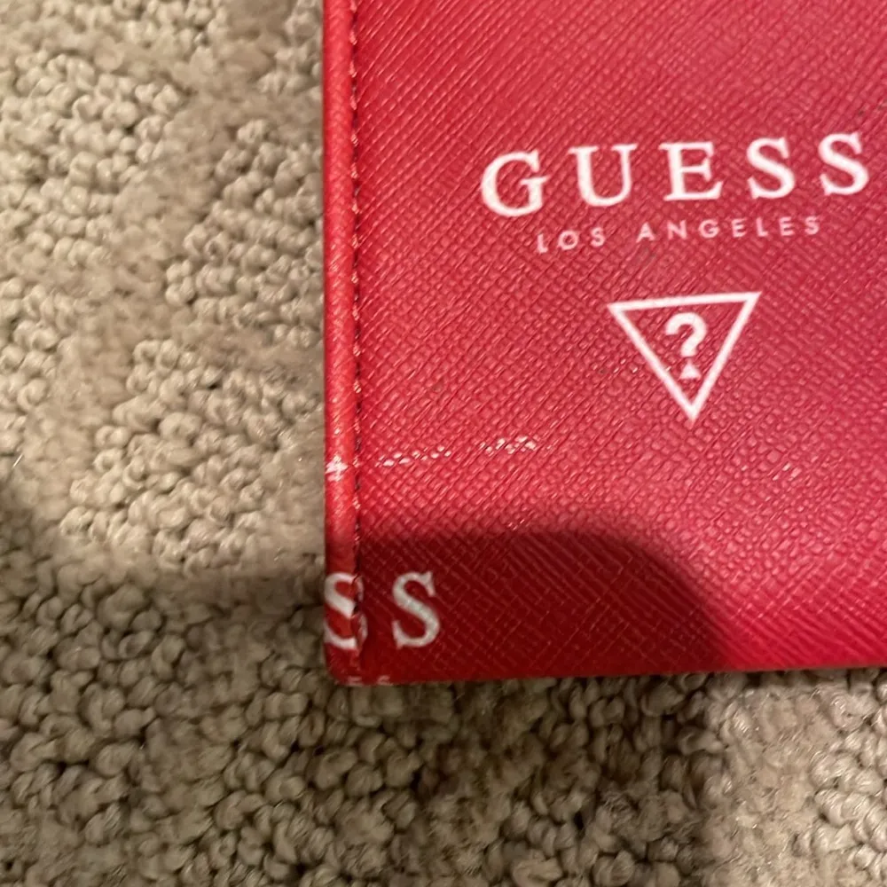 Guess Red Logo Wristlet - Image 6