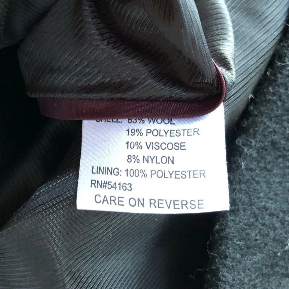 Calvin Klein Cape Coat Black‎ - Image 7