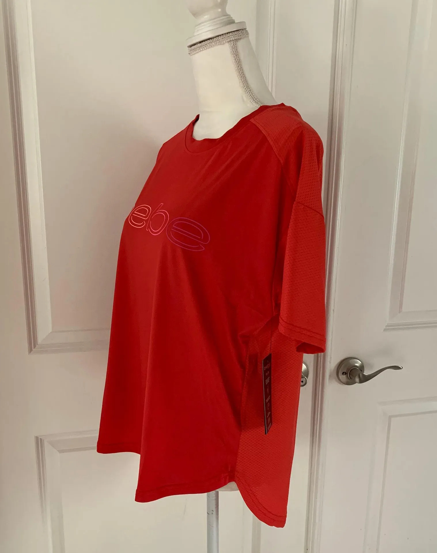 Sport short sleeve curve mesh tee - Image 5