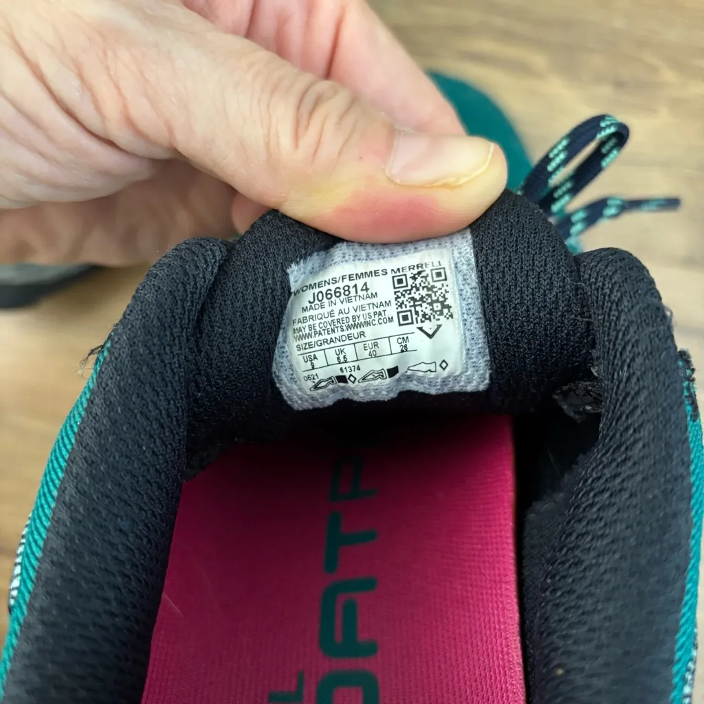 Merrell Moab Flight Trail Running Shoes Marine Women’s - Image 9