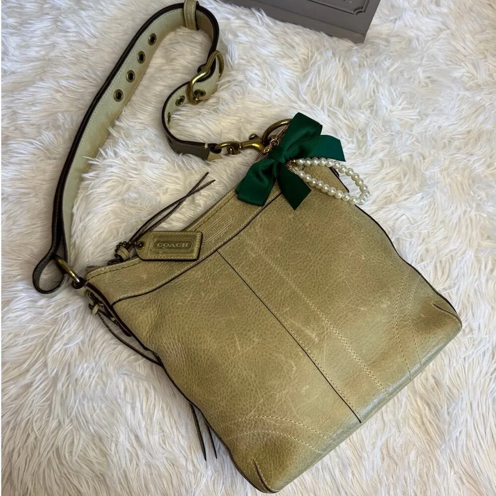 y2k COACH Vintage 2006 Sage 10398 Chelsea Shoulder Bag Crossbody - Image 11