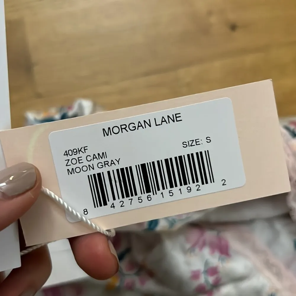 SET NWT Morgan Lane cami and shorts set in moon gray - Image 12