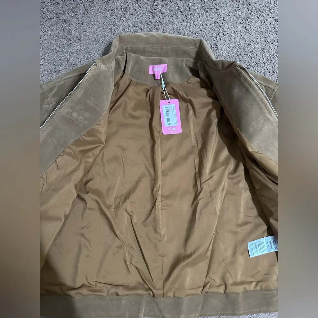 Edikted  Faux Suede Studded Collar Jacket - Image 7