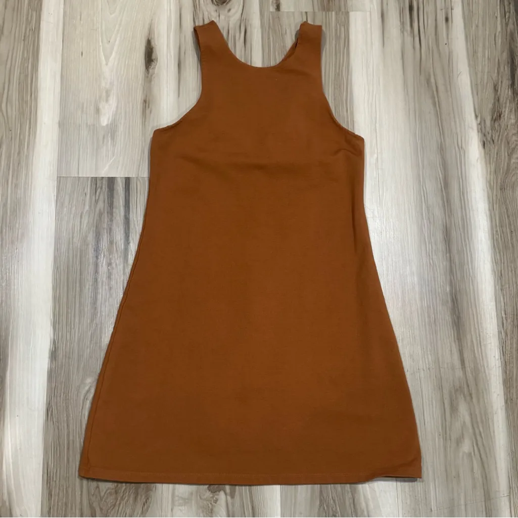 Leith Anthropologie  Rust Mini Dress Sleeveless Women’s Small - Image 2