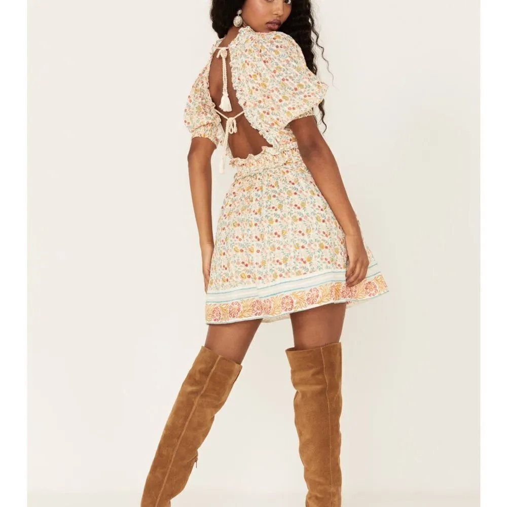 CLEOBELLA WOMEN'S DALLAS FLORAL PRINT MINI DRESS NWT XS - Image 2