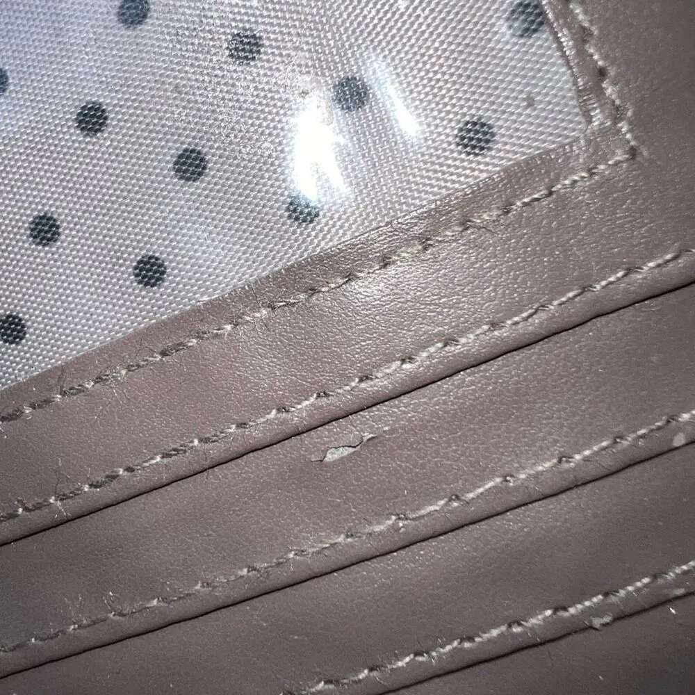 Nanette Lepore Metallic Zip Wrap Around Wallet - Image 9