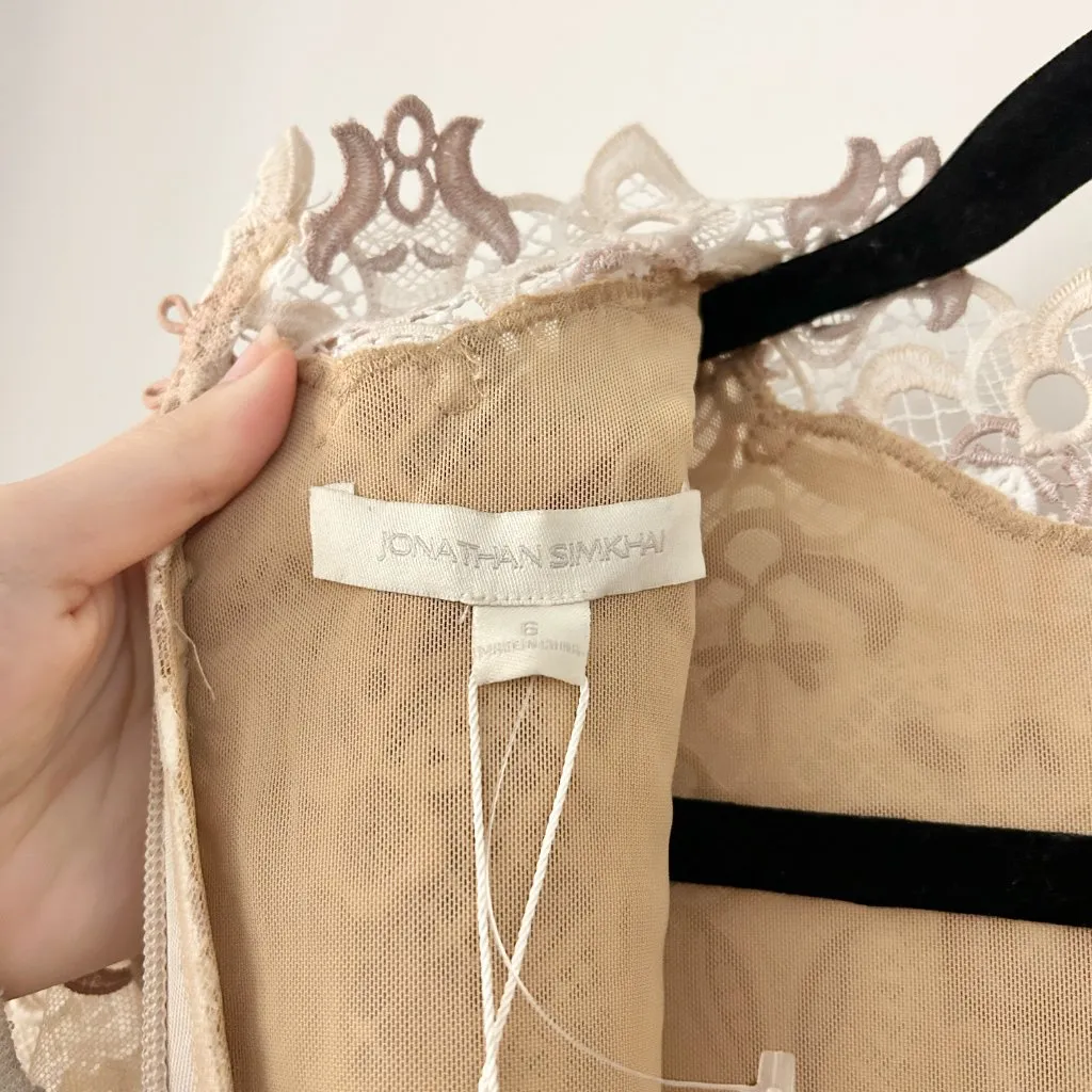 Jonathan Simkhai Natural Tulle - Image 15