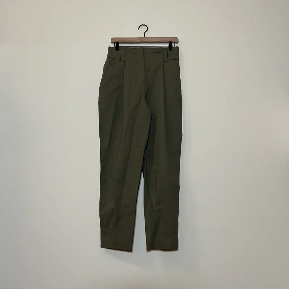 A.L.C. Diego Paperbag Pant in Olive Green Size 4 - Image 4