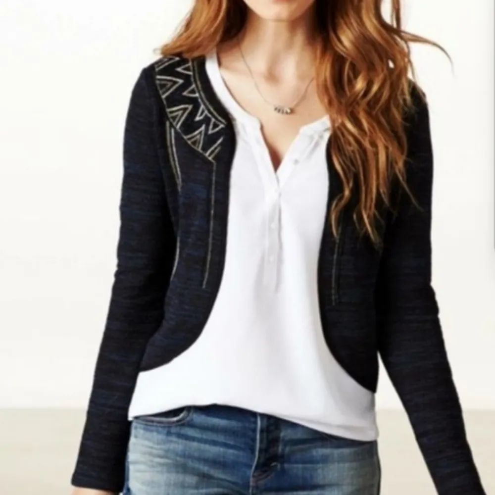 American Eagle Outfitters  Embroidered Cardigan Sweater - Image 2