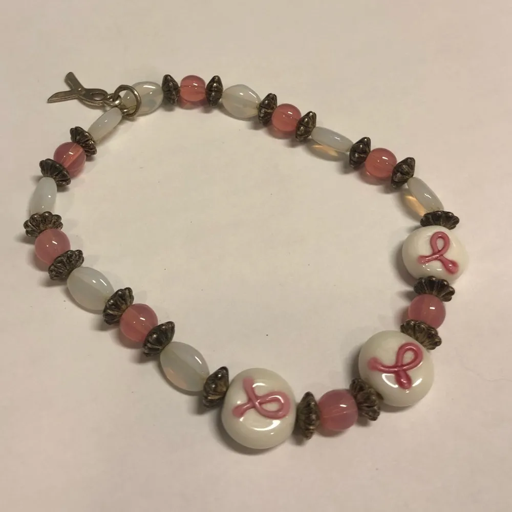 Breast Cancer Awareness Bracelet Pink - Image 2