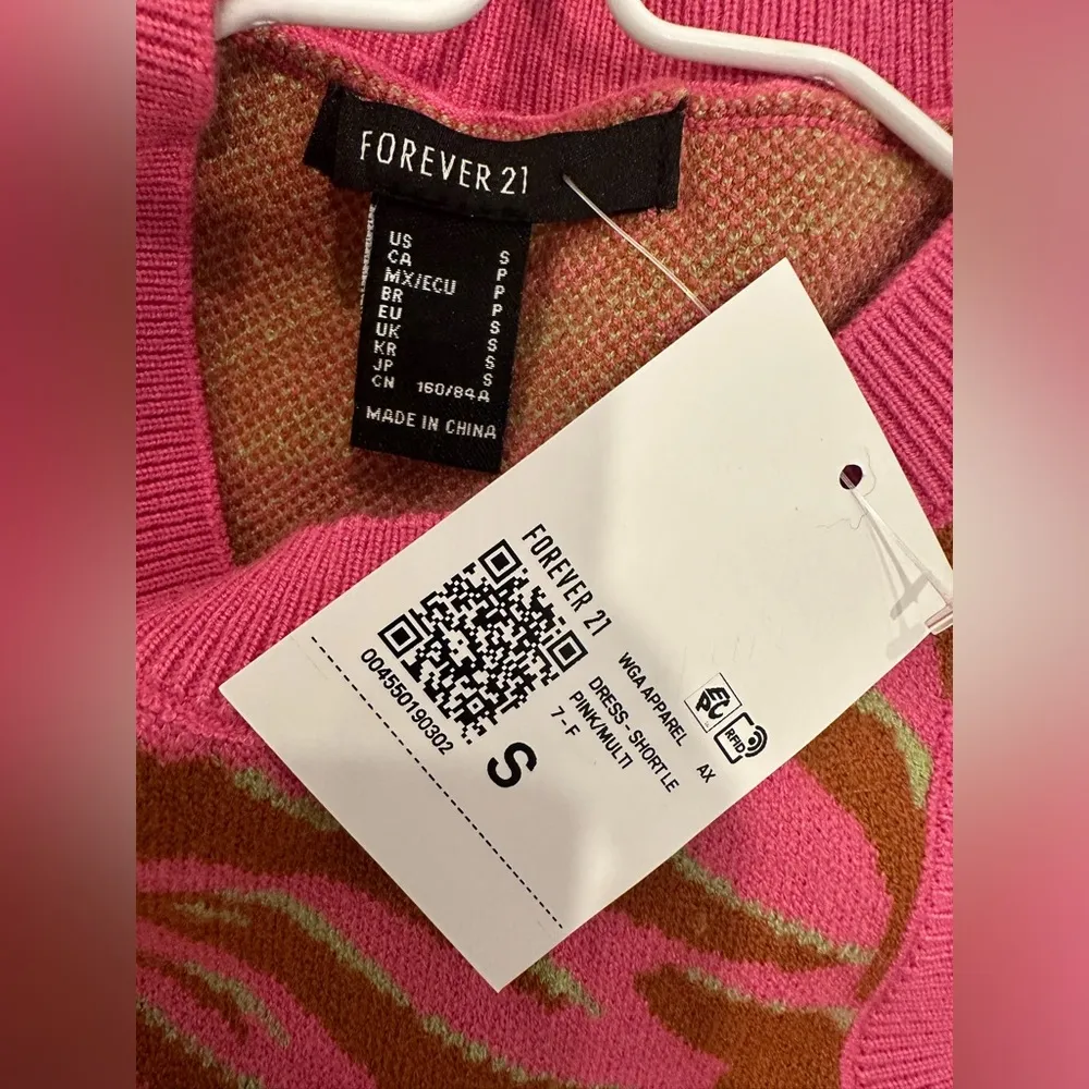 Tiger Striped Mini Dress - Image 4