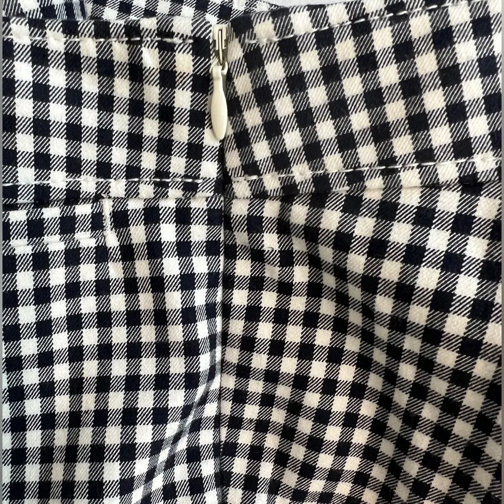 Talbots Petites Chatham Black & White Check Stretch Ankle Pants Size 4P - Image 5