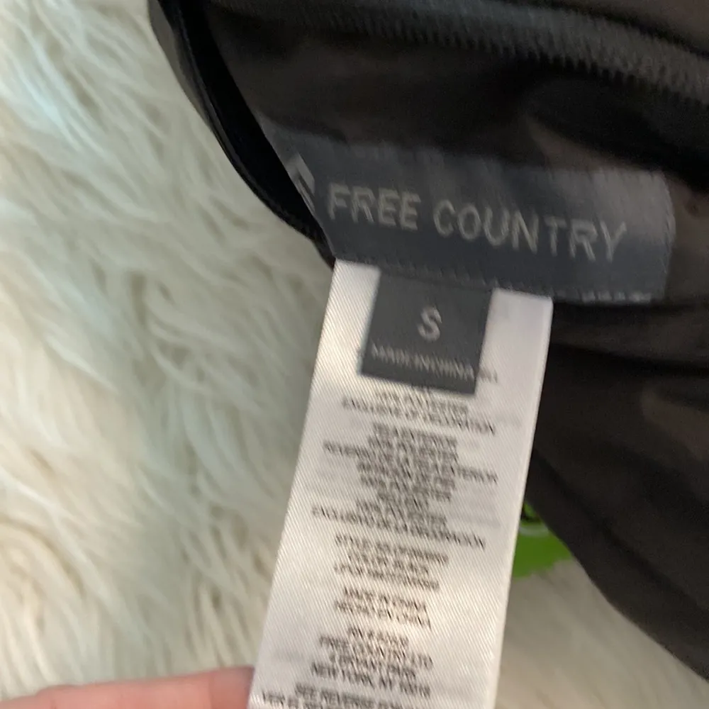 FREE COUNTRY WOMENS VEST SIZE S Women's Black Quilted Vest - Image 9