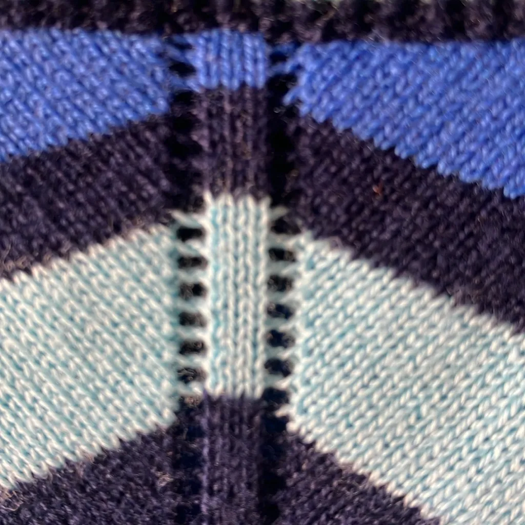 FINAL MARKDOWN Susan Graver Multicolor Sweater medium - Image 5