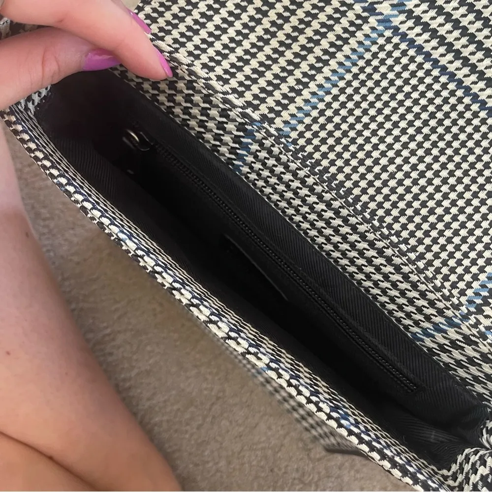 New Ralph Lauren Houndstooth Bag - Image 6