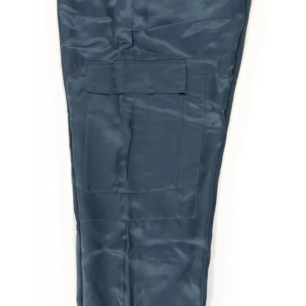 Cinq à Sept Blue Ankle Cargo Pants Size M - Image 2