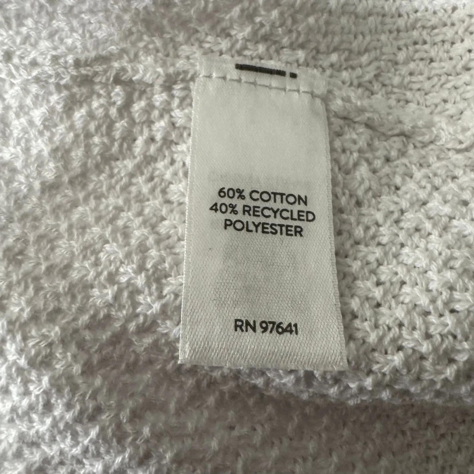 J Jill Petite White Textured Sweater Tank Size XL NWT - Image 4