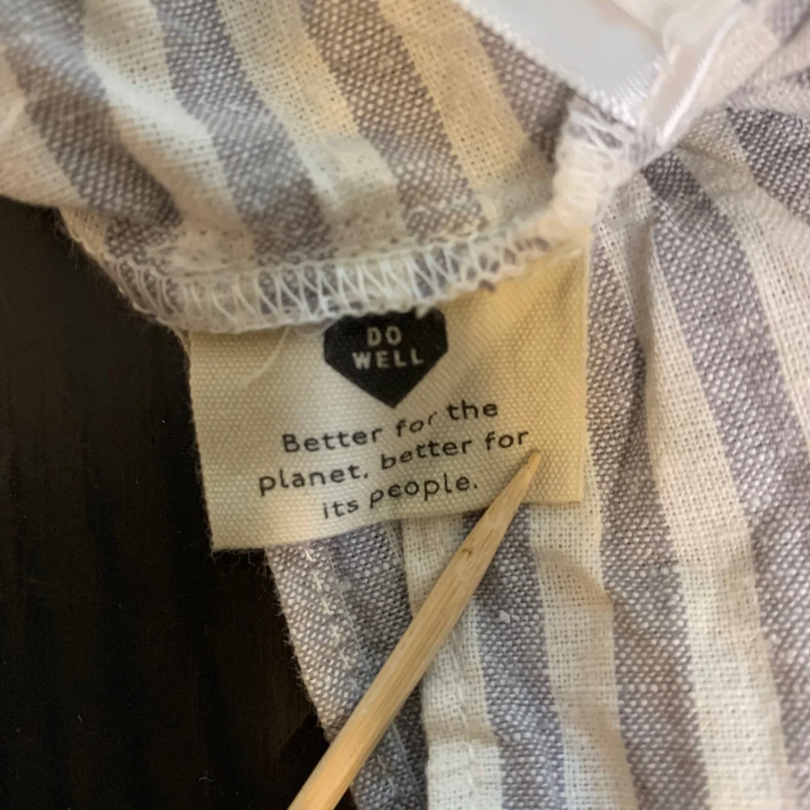 J Crew Striped Tiered Boho Maxi Long Dress Hemp Blend Square Neck Natural Fibers - Image 3