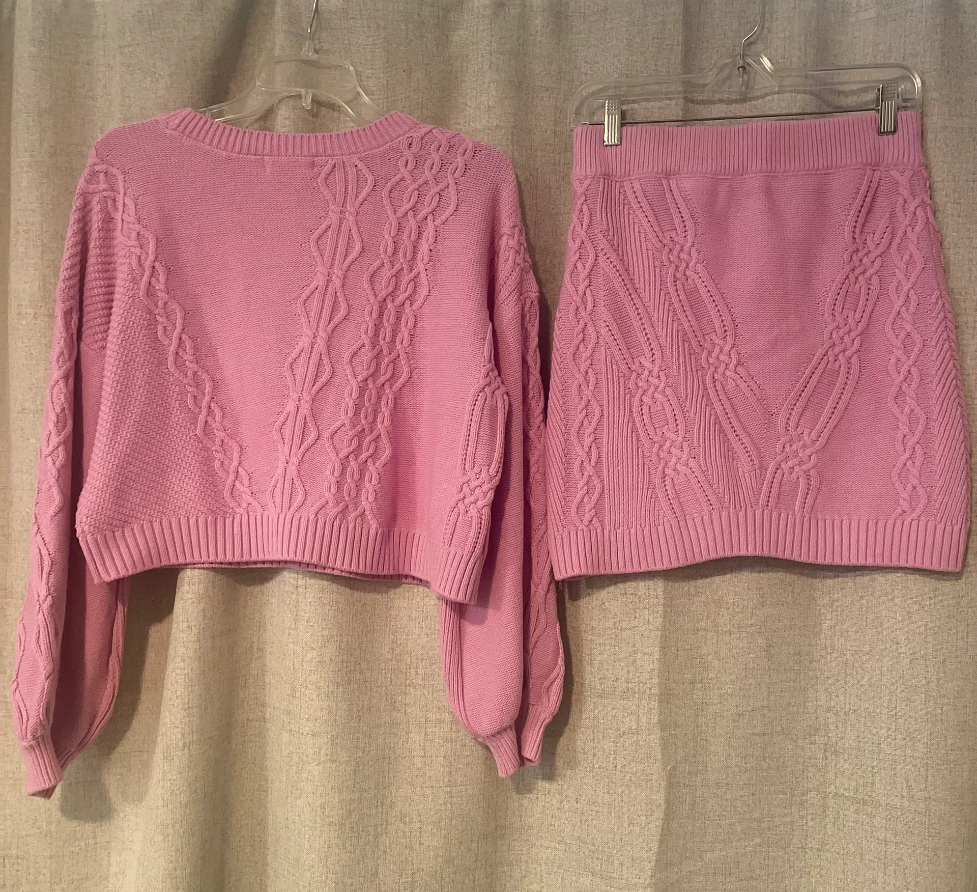 Anthropologie | Maeve Cable-Knit Sweater Set | S - Image 3