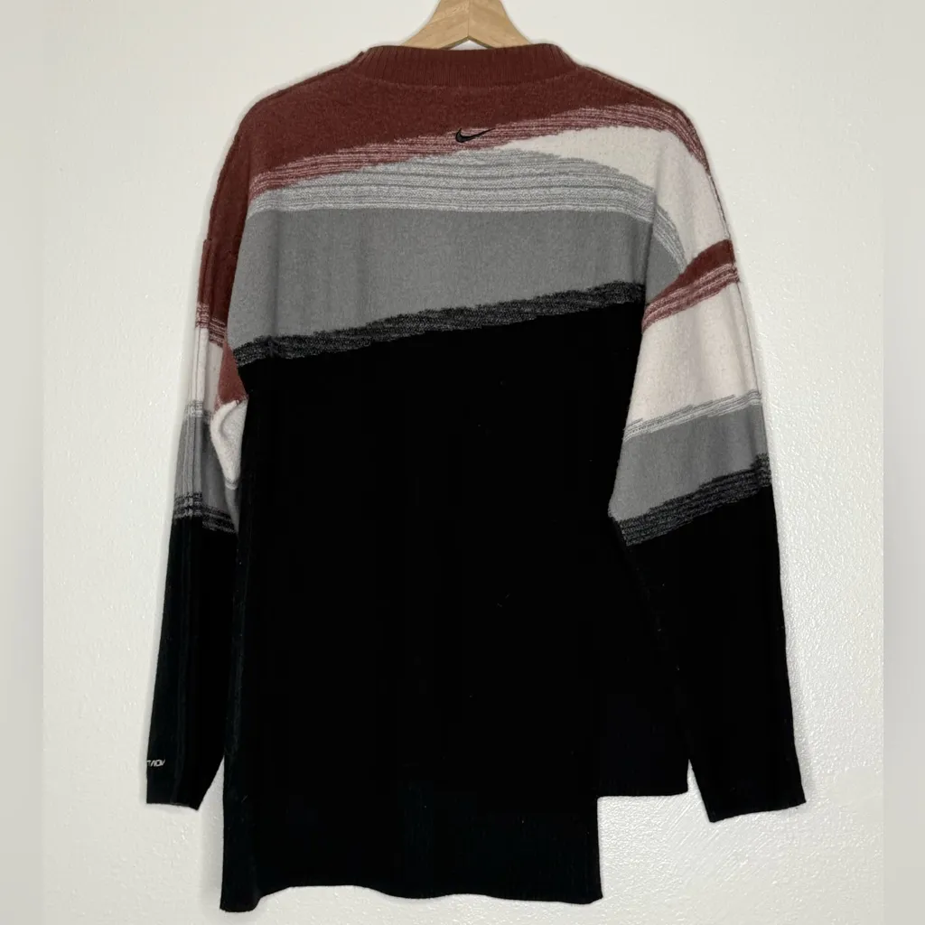 Nike Wool Yoga Therma-FIT ADV Orewood Long Sleeve Knit Shirt women’s Medium - Image 7