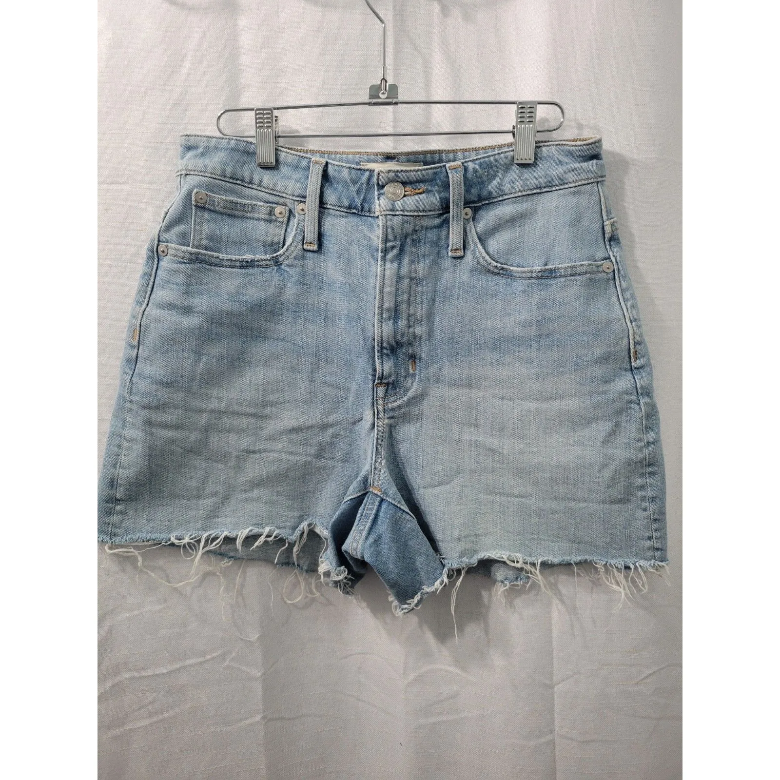 Madewell The Perfect Vintage Curvy Women's Jean Shorts Size 27 - Image 10