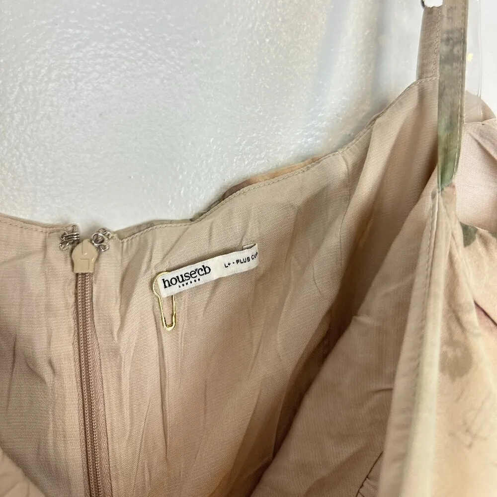 HOUSE OF CB Christiana Floral Minidress in Vintage Floral Size Large+ (Plus Cup) - Image 5