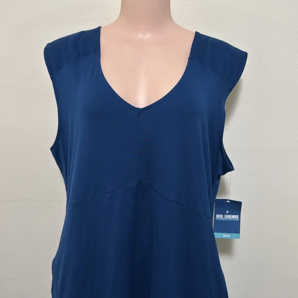 Reel Legends NWT Mana pocket dress women size XL - Image 2