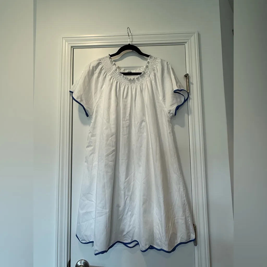 LAKE Patio Dress White Size L - Image 5