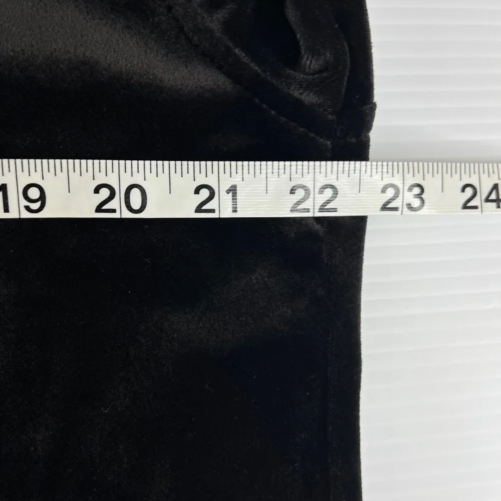 Euro Joy Vintage Black Zip Closure Jacket Womens Sweater with Detail Size L Size L - Image 3