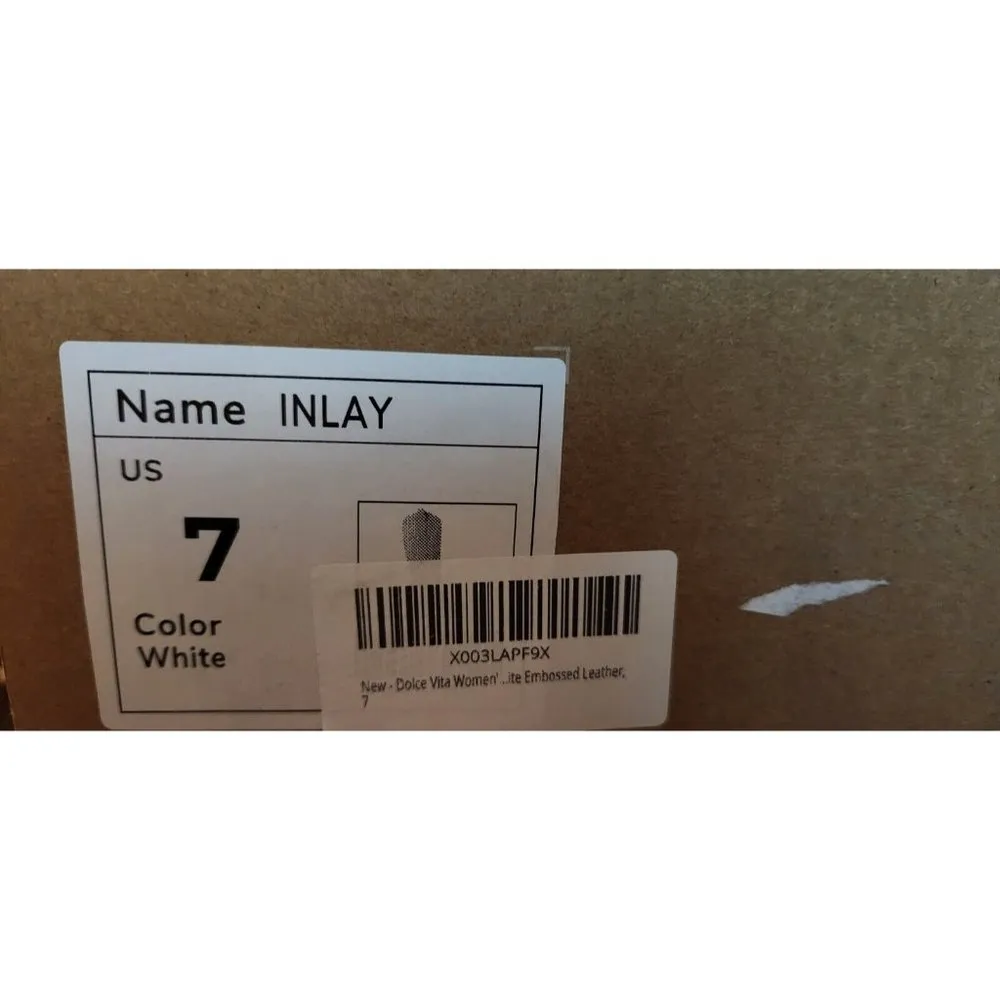 Mi, Mi Dolce Vita Womens 7 Tall Pull On Western White Faux Leather Heel Boots - Image 10