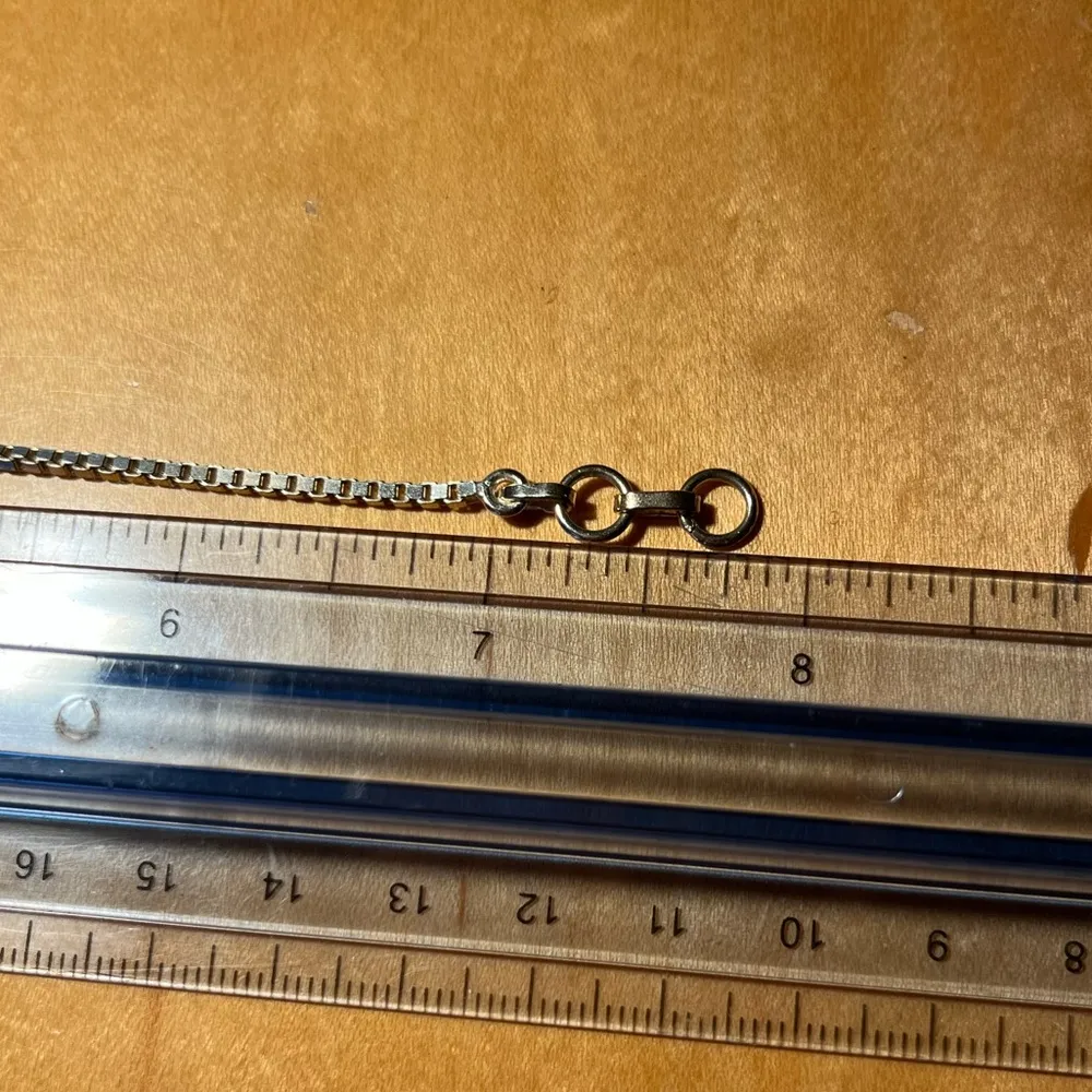 Agate & Smoky Topaz Stone Box Chain 925  Bracelet - Image 15