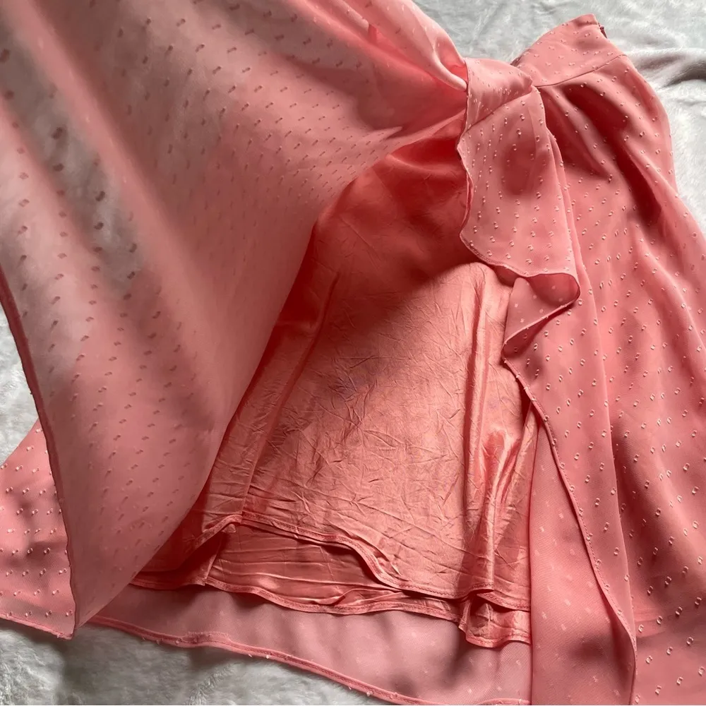 Bandolino Flowy Coquette Paper Doll Barbiecore Y2K Aesthetic Midi Skirt 6 - Image 6