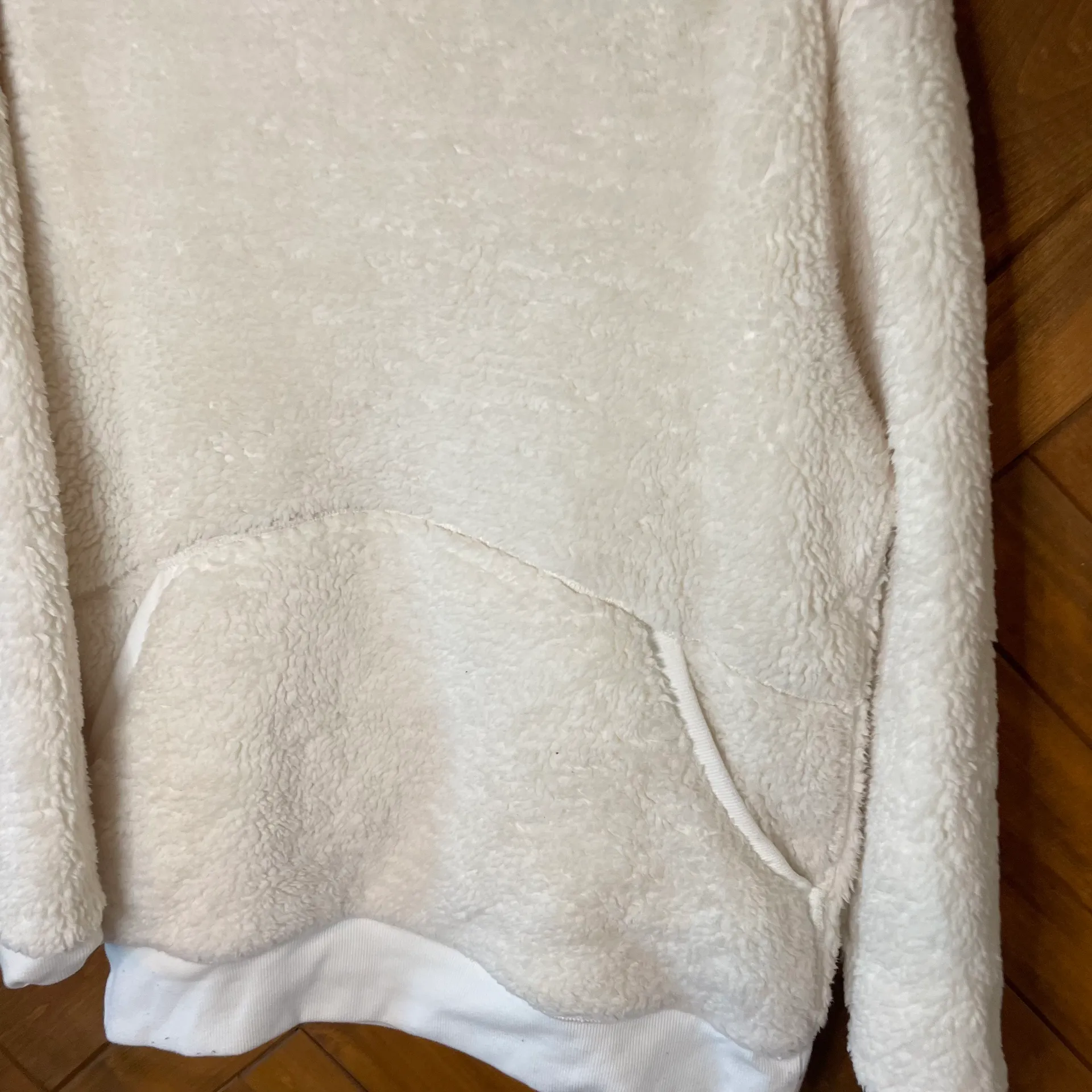 Athleta Reversible Sherpa Hoodie - Image 9