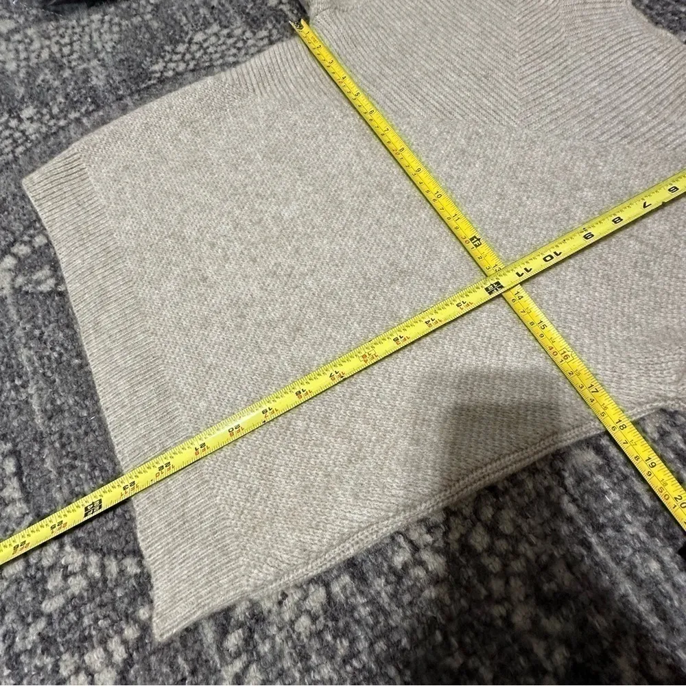 Heartloom Women’s Size S Tan Beige Chunky Knit Pullover Sweater - Image 6