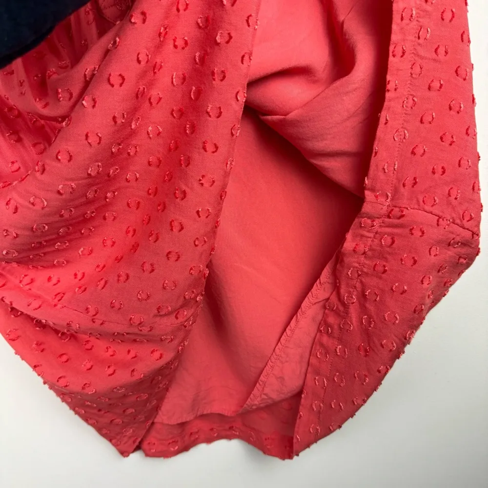 Soft Surroundings Offshore Tunic Top Sz Medium Swiss Top Pink Red - Image 10