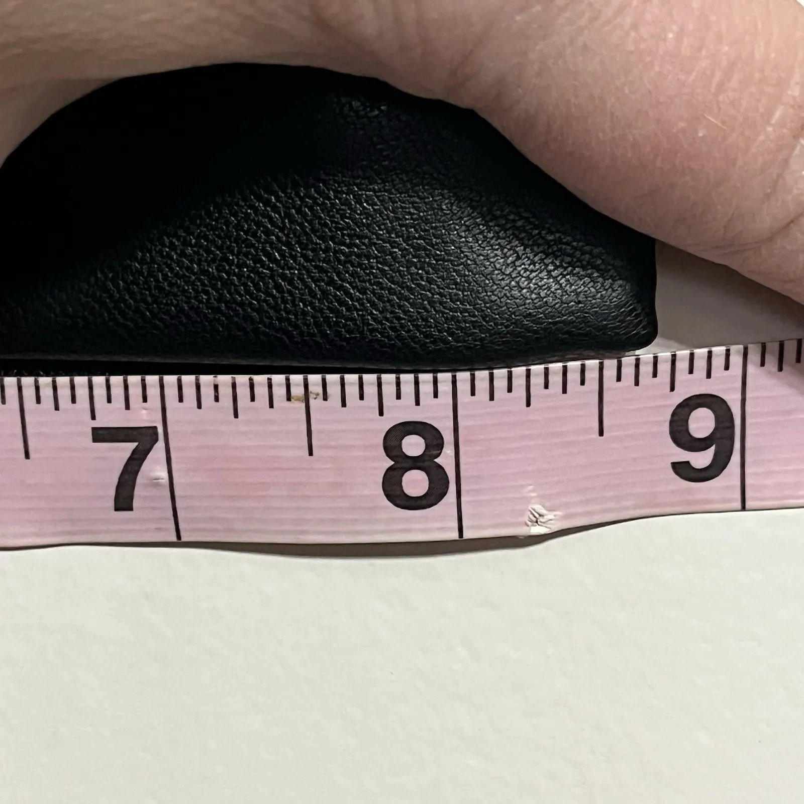 Abercrombie & Fitch Curve Love Vegan Leather 90s Straight Pant Size 33 16 S - Image 9