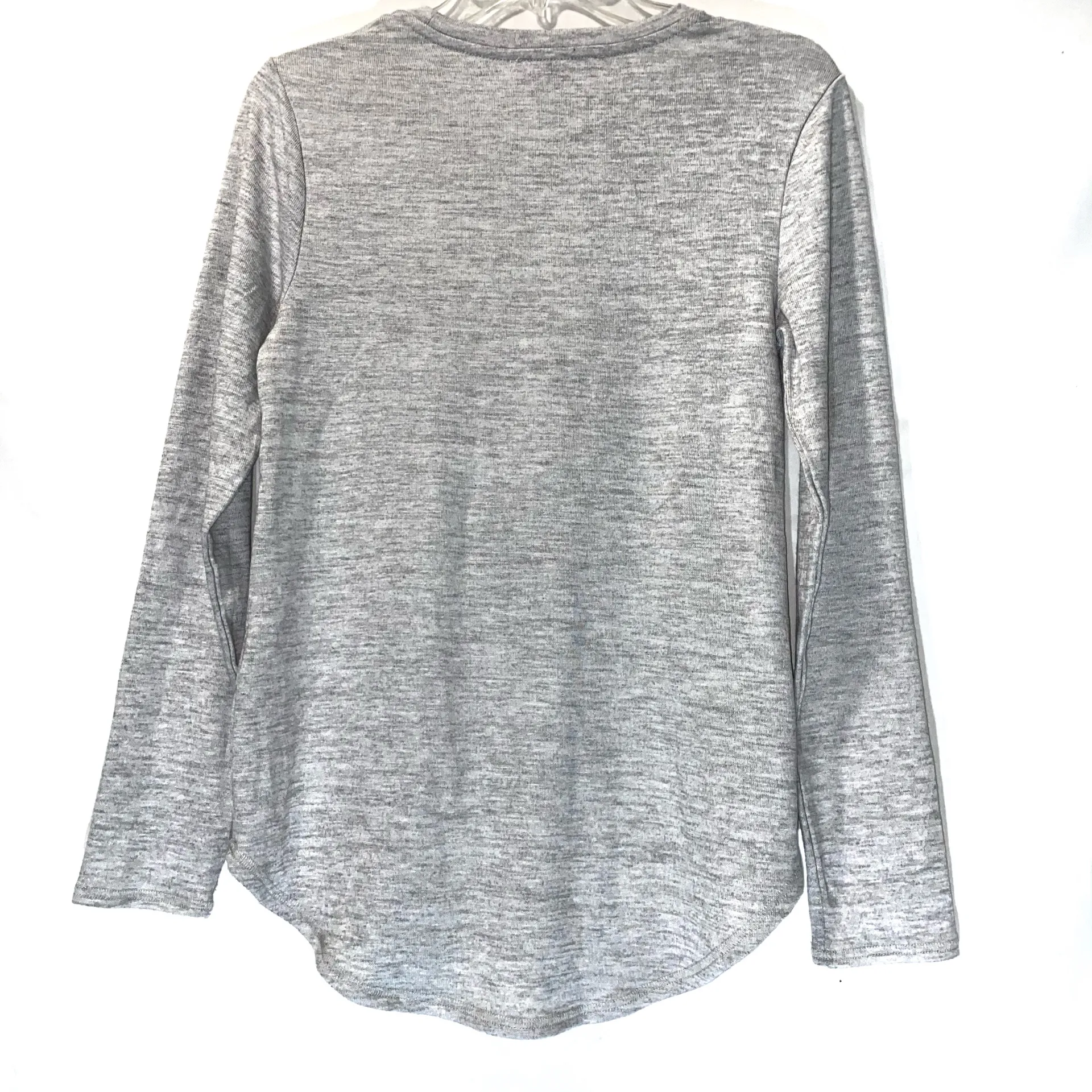Gray Long Sleeve Sweater Small - Image 2
